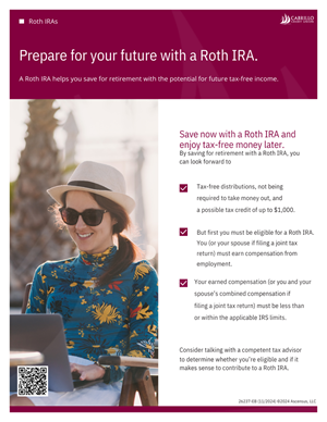 Roth IRA Prepare for your future